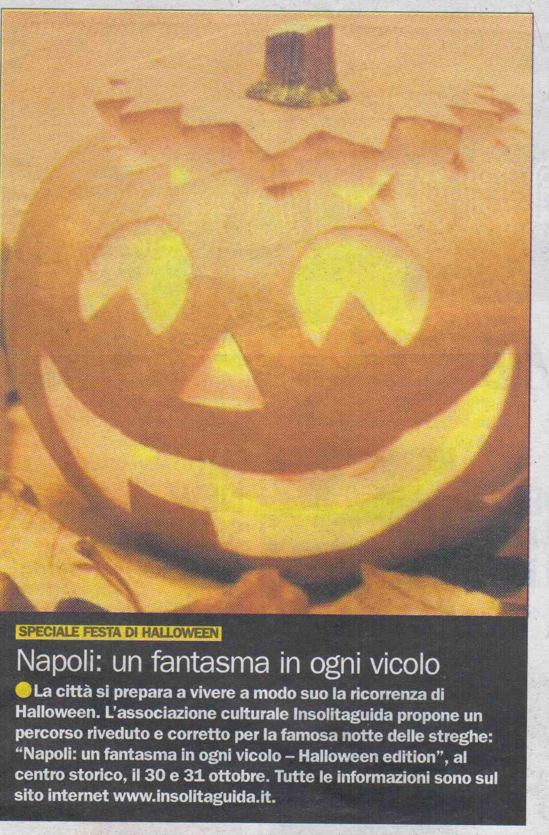 Napoli: un fantasma in ogni vicolo - speciale Halloween