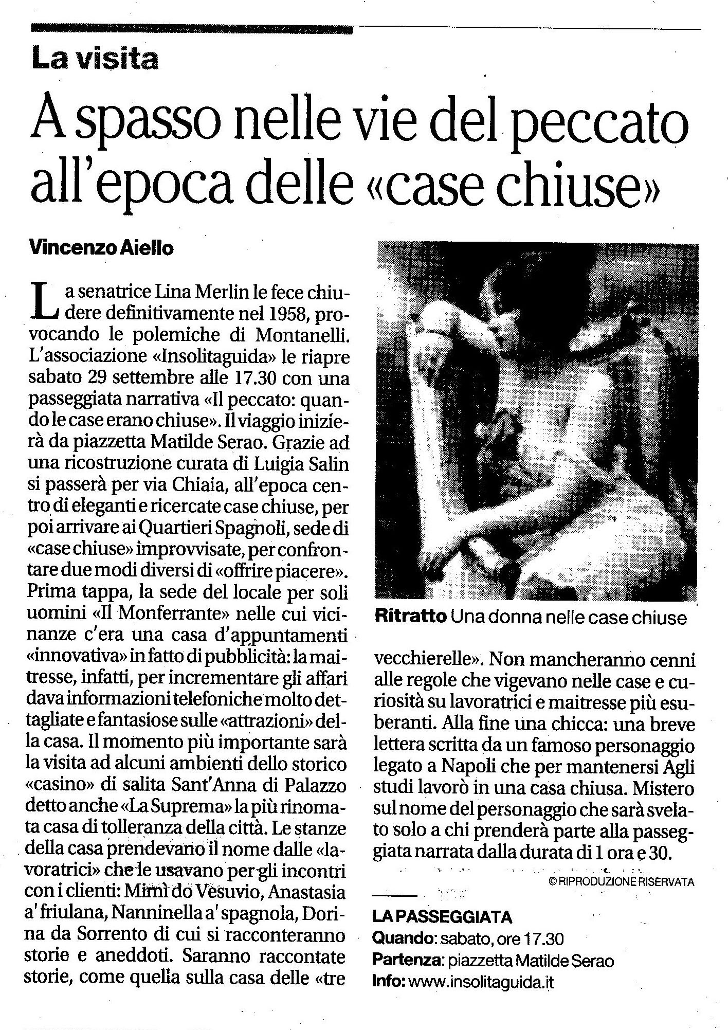 A spasso per le vie del peccato